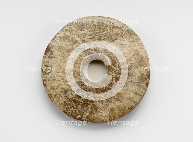 Disk (bi ?), Late Neolithic period, ca. 3300-2250 BCE. Creator: Unknown.