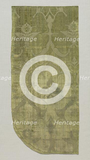 Fragment, probably from a Chasuble, 1400s. Creator: Unknown.