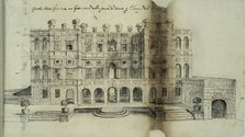 Project for the Villa del Vascello, 1663. Creator: Bricci, Plautilla (1616-1705).