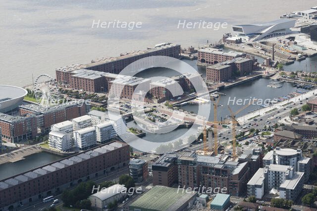 The Royal Albert Dock and associated warehouses, Liverpool, 2015. Creator: Historic England.