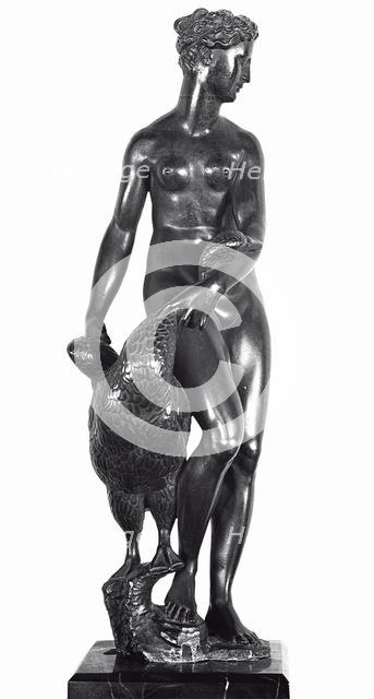 Leda and the Swan, ca 1530. Creator: Bandinelli, Baccio (1493-1560).