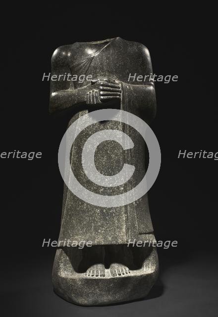 Statue of Gudea, c. 2143-2142 BC. Creator: Unknown.
