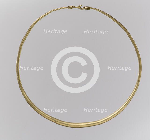 Gold Neck Ring, East Germanic, 5th century. Creator: Unknown.