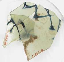 Glass Fragments, Coptic, 4th-early 5th century. Creator: Unknown.
