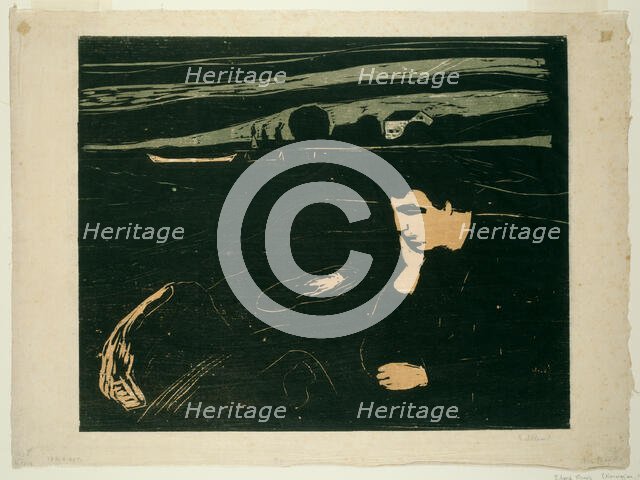 Melancholy III, 1902. Creator: Edvard Munch.