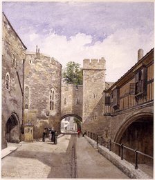 Tower of London, London, 1883. Artist: John Crowther
