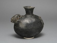 Blackware Jar in the Form of a Figure with Bound Arms and Legs, A.D. 1200/1450. Creator: Unknown.