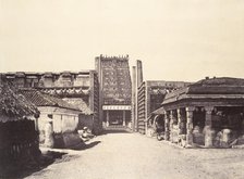 Madura: The Roya Gopuram from the East, January-March 1858. Creator: Captain Linnaeus Tripe.
