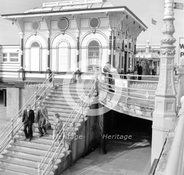 Entrance pavilion, West Pier, Brighton, East Sussex, 1960s. Artist: Eric de Maré