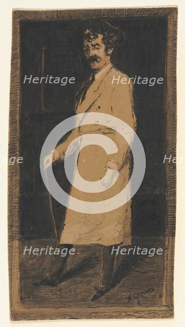 James McNeill Whistler. Creator: Walter Greaves (British, 1841-1930).