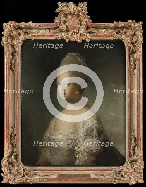 Caroline Mathilde, Queen of Denmark, 18th century. Creator: Carl Gustaf Pilo.
