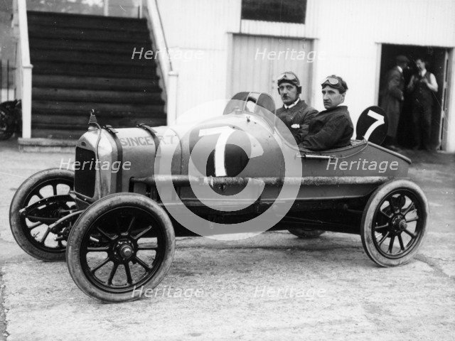1921 Singer 10 at Brooklands, Surrey, c1921. Artist: Unknown