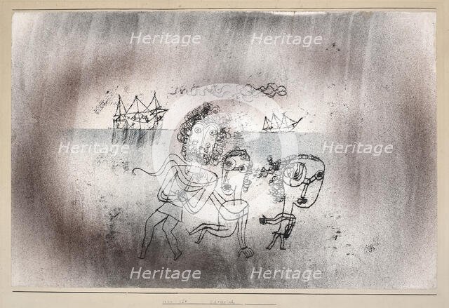 Odysseisch, 1924. Creator: Klee, Paul (1879-1940).