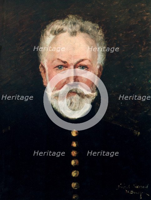 General Maurice Sarrail, Allied commander in Greece during World War I, (1926). Artist: Unknown