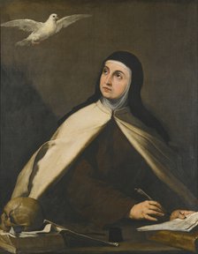 Santa Teresa de Ávila, 1644. Artist: Ribera, José, de (1591-1652)