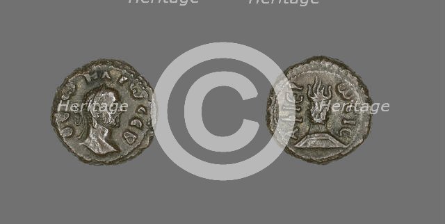 Coin Portraying Emperor Carus, 282-283. Creator: Unknown.