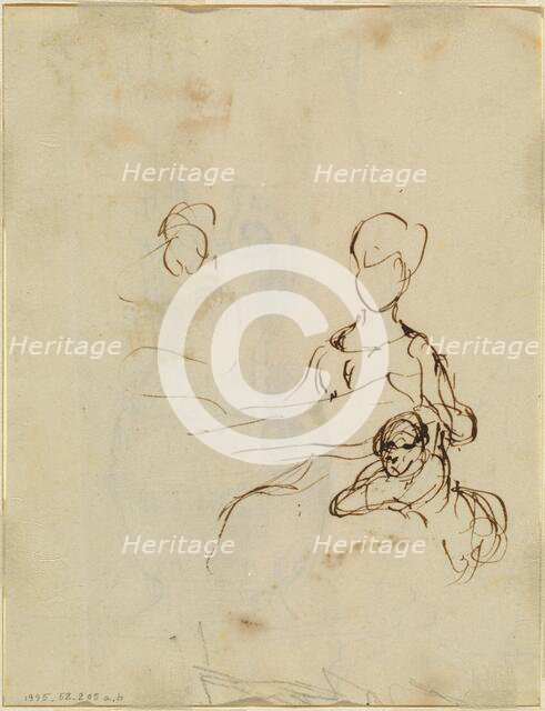Study of a Mother and Child [verso]. Creator: David Wilkie.