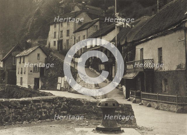 Lynmouth, North Devon. From the album: Photograph album - England, 1920s. Creator: Harry Moult.