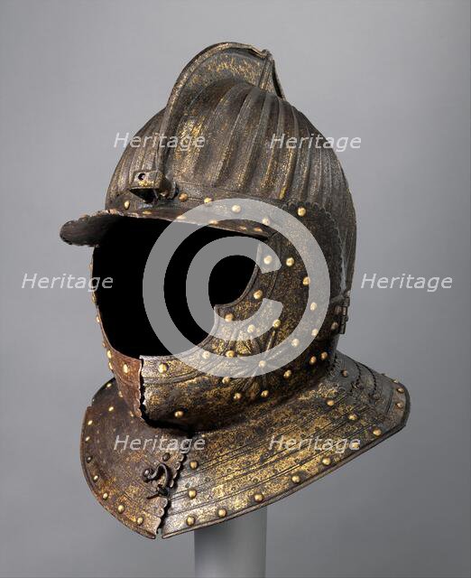 Burgonet, French, ca. 1610. Creator: Unknown.