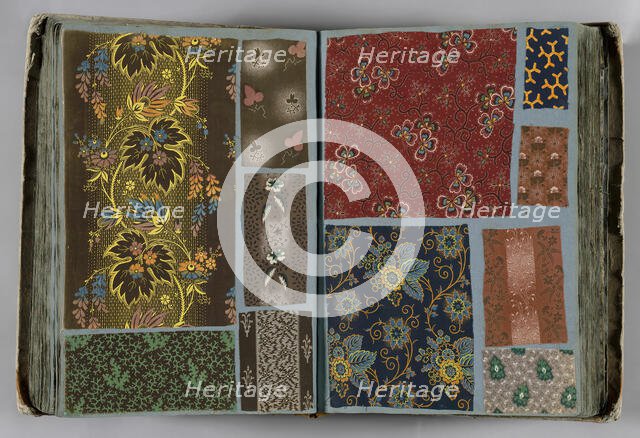 Sample book of swatches, France, 19th c.. Creator: Unknown.
