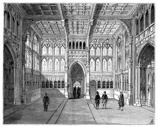Lobby of the Houses of Commons, London, 1900. Artist: Unknown