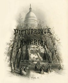 'Dome of the Capitol', 1874.  Creator: Edward Paxman Brandard.