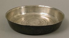 Silver Dish, Late Roman, 3rd century. Creator: Unknown.