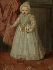 Portrait of a Little Boy, Possibly Louis of Nassau, 1604. Creator: Anon.