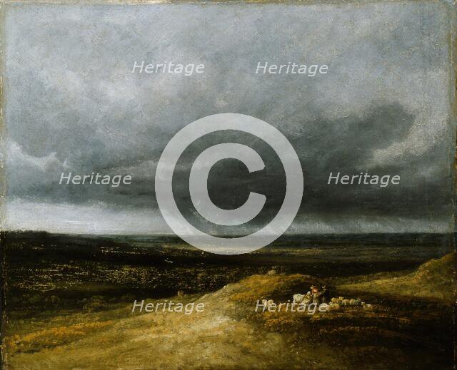 Approaching Storm, about 1820-1825. Creator: Georges Michel.