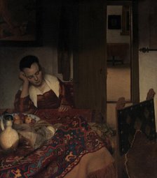 A Maid Asleep, ca. 1656-57. Creator: Jan Vermeer.