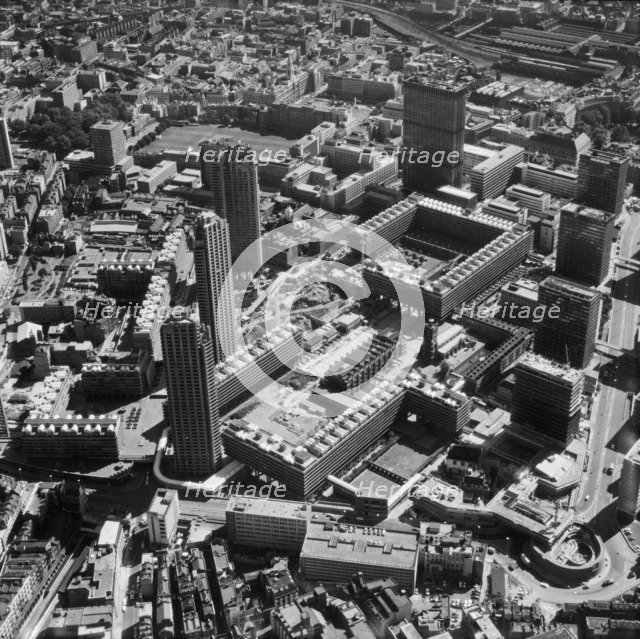 The Barbican Estate, London, 1974. Artist: Aerofilms.