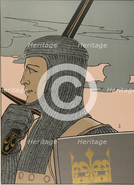 Illustration The Nibelungs, 1898-1901.