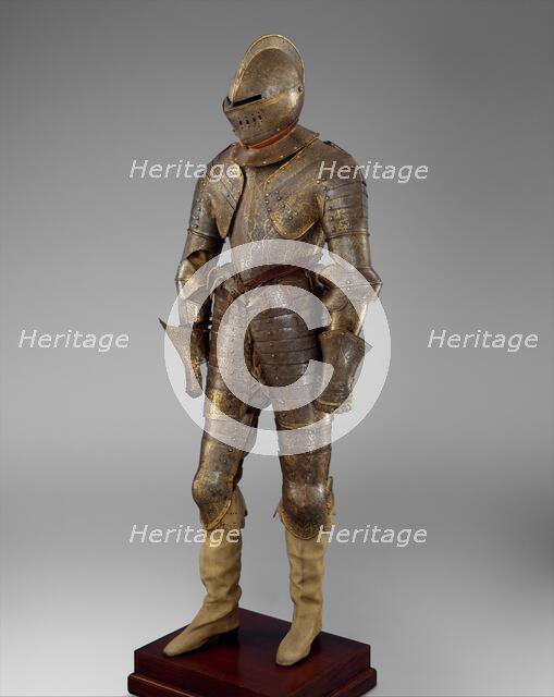 Armour for Heavy Cavalry, French, ca. 1600. Creator: Unknown.