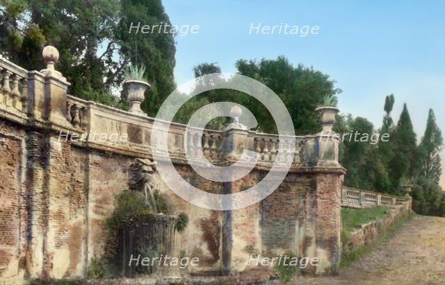 Villa Torlonia, Frascati, Lazio, Italy, 1925. Creator: Frances Benjamin Johnston.