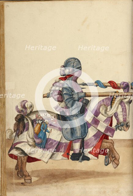 A Tournament Contest, about 1560-1570. Creator: Unknown.