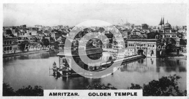 Golden Temple, Amritsar, India, c1925. Artist: Unknown
