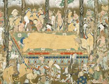 Nehan: Death of the Buddha, late 17th/early 18th century. Creator: Unknown.