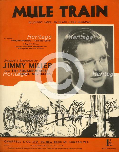 'Mule Train', 1947 . Creator: Unknown.