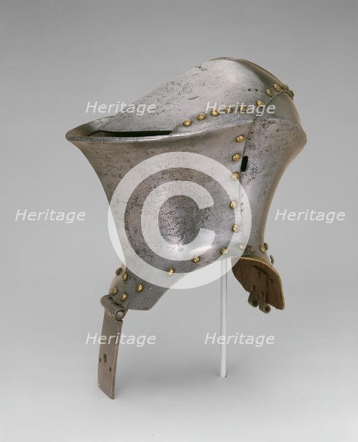 Tournament Helm (Stechhelm), Innsbruck, c. 1490. Creator: Unknown.