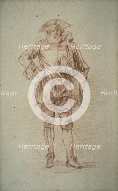 Standing Gentleman, n.d. Creator: Nicolas Lancret.