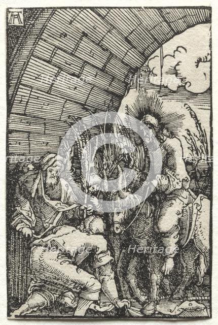 The Fall and Redemption of Man: The Entry into Jerusalem, c. 1515. Creator: Albrecht Altdorfer (German, c. 1480-1538).