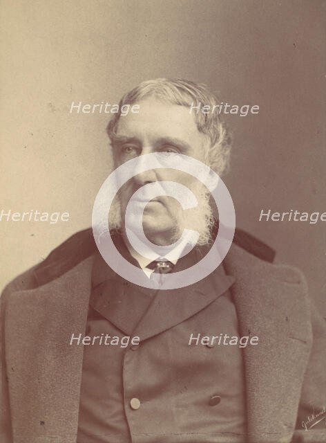 [Man with Side Whiskers], 1870s-80s. Creator: Frederick Gutekunst.