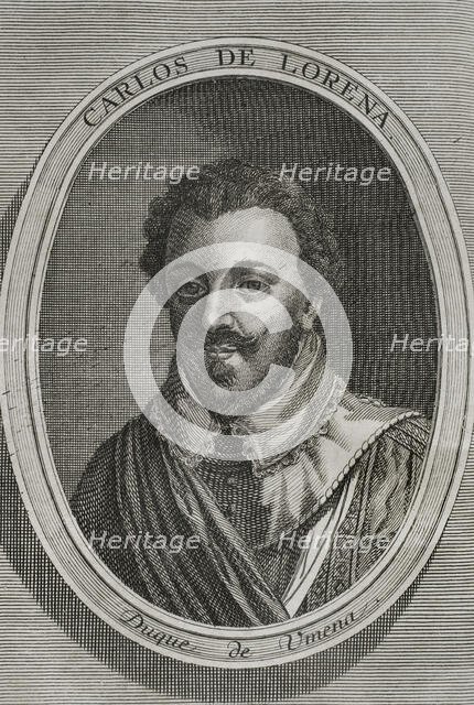 Charles of Lorraine, French nobleman and military leader of the Catholic League, 1748.  Creator: Unknown.