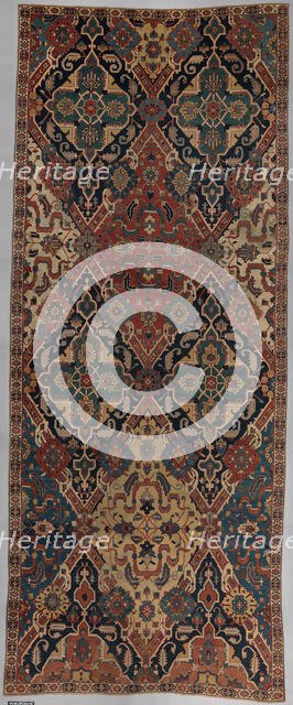 The 'Nigde' Carpet, Northwestern Iran, probably, 18th century. Creator: Unknown.