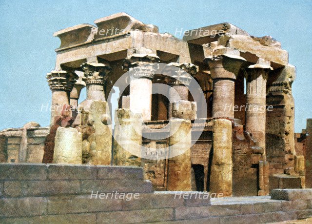 Temple of Kom Ombo, Egypt, 20th Century. Artist: Unknown