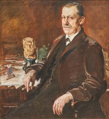 Portrait of Sigmund Freud, 1909. Creator: Oppenheimer, Max (1885-1954).