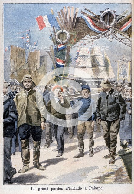 Festival, Paimpol, France, 1898. Creator: F Meaulle.