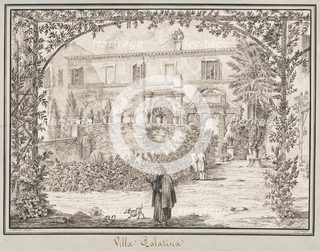 Villa Palatina, 1830. Creator: Peter Heinrich Lambert von Hess (German, 1792-1871).