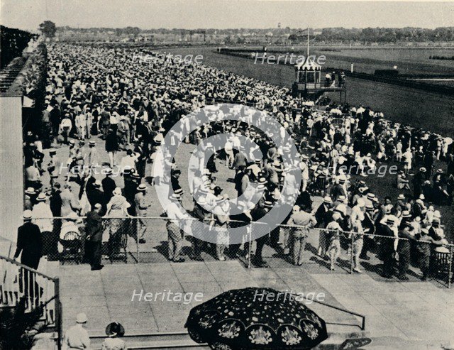 The Arlington Race Track, Chicago, c1930. Artist: Unknown