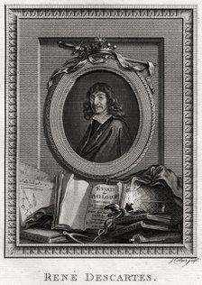 'Rene Descartes', 1775. Artist: J Collyer